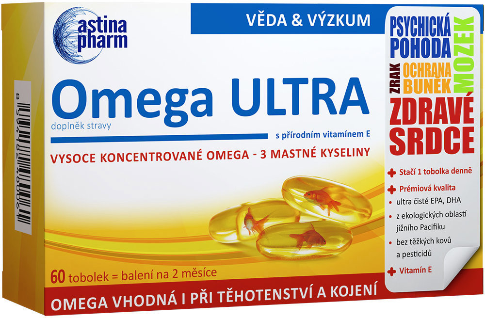Astina Pharm Omega Ultra FORTE, 60 tobolek