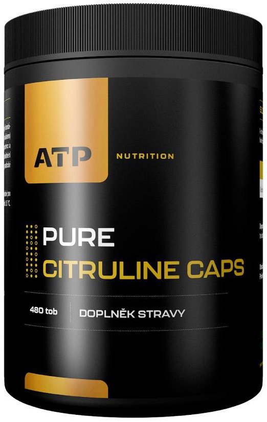 ATP Nutrition Pure Citruline Caps 480 tob