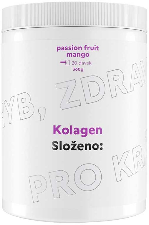 Složeno: Kolagen 360 g passion fruit mango