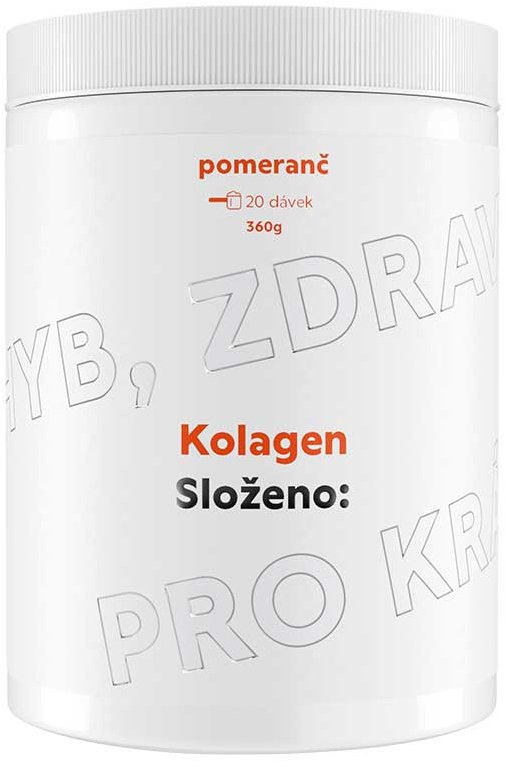 Složeno: Kolagen 360 g pomeranč