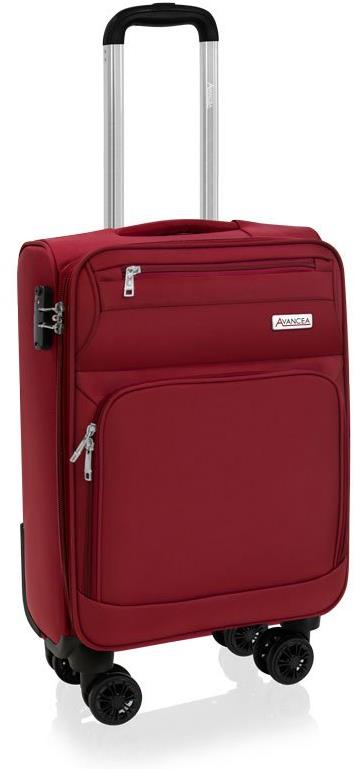 Avancea Cestovní kufr GP9196 Red 4W červený S