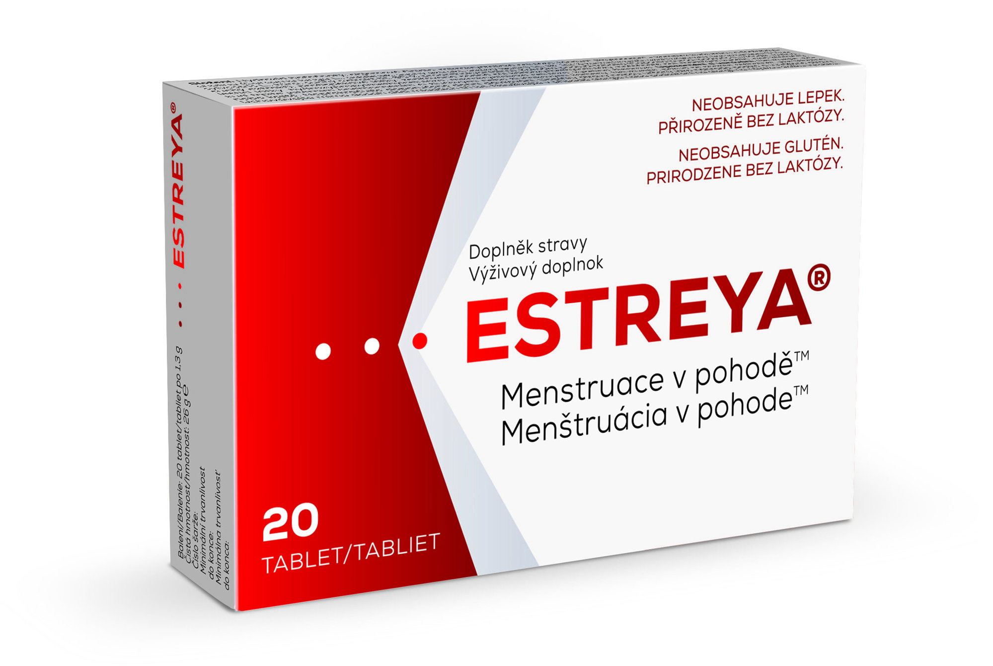 Estreya Menstruace v pohodě 20 tablet