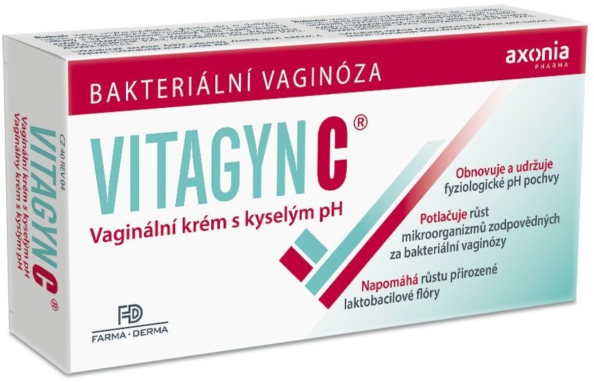 VITAGYN C vaginální krém s kyselým pH 30 g