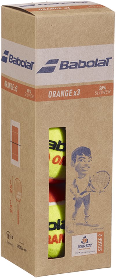Babolat Orange X3 yellow