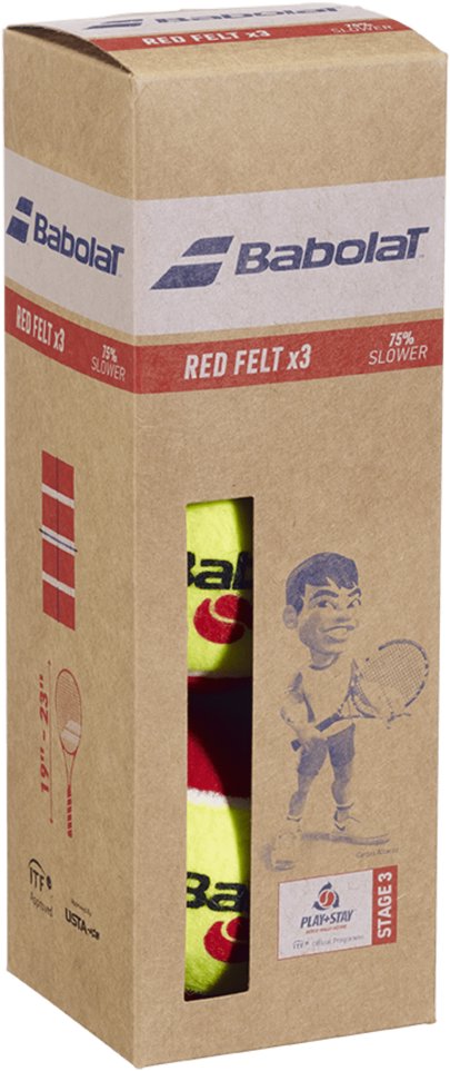 Babolat Red Felt 3 ks