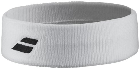 Babolat Logo Headband White/White