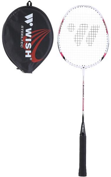 STEELTEC 9 ČERVENÁ BADMINTONOVÁ RAKETA WISH