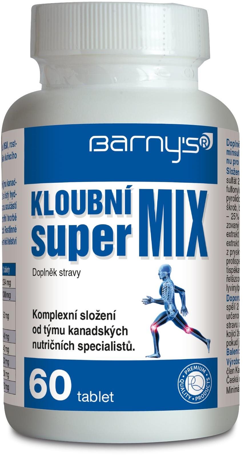 Barnys Kloubní Supermix 60 tablet