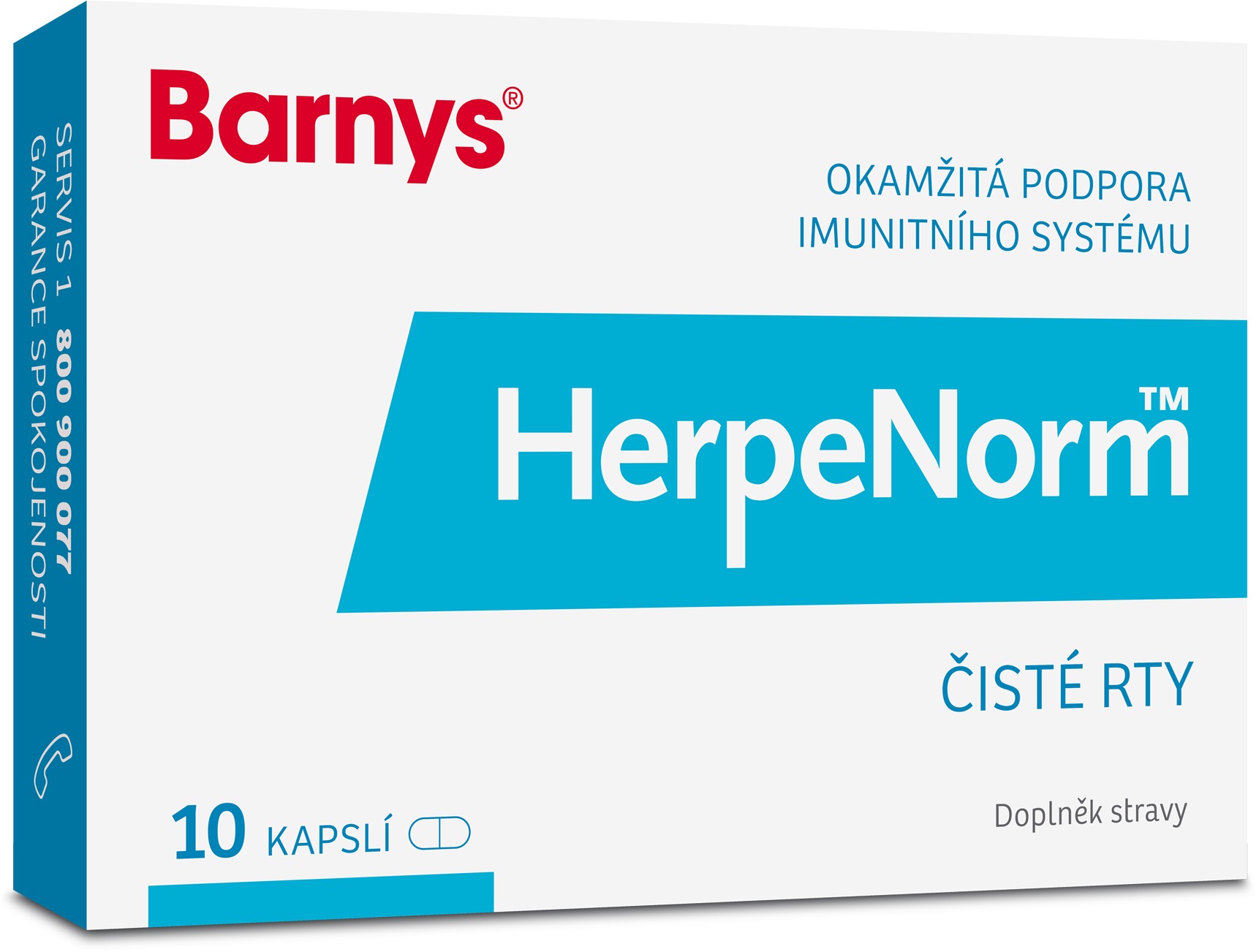 Barnys HerpeNorm™ 10 kapslí