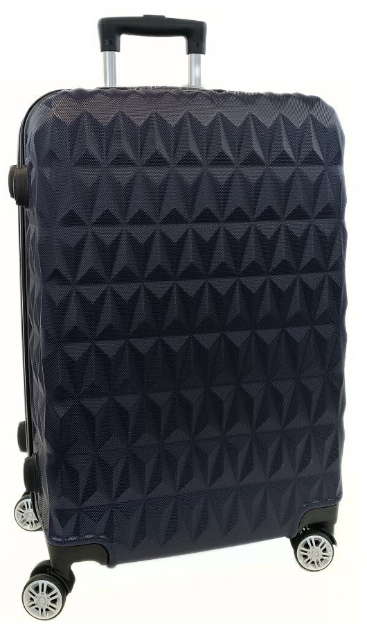 Bavy Cestovní kufr skořepinový 24" Diamond Navy