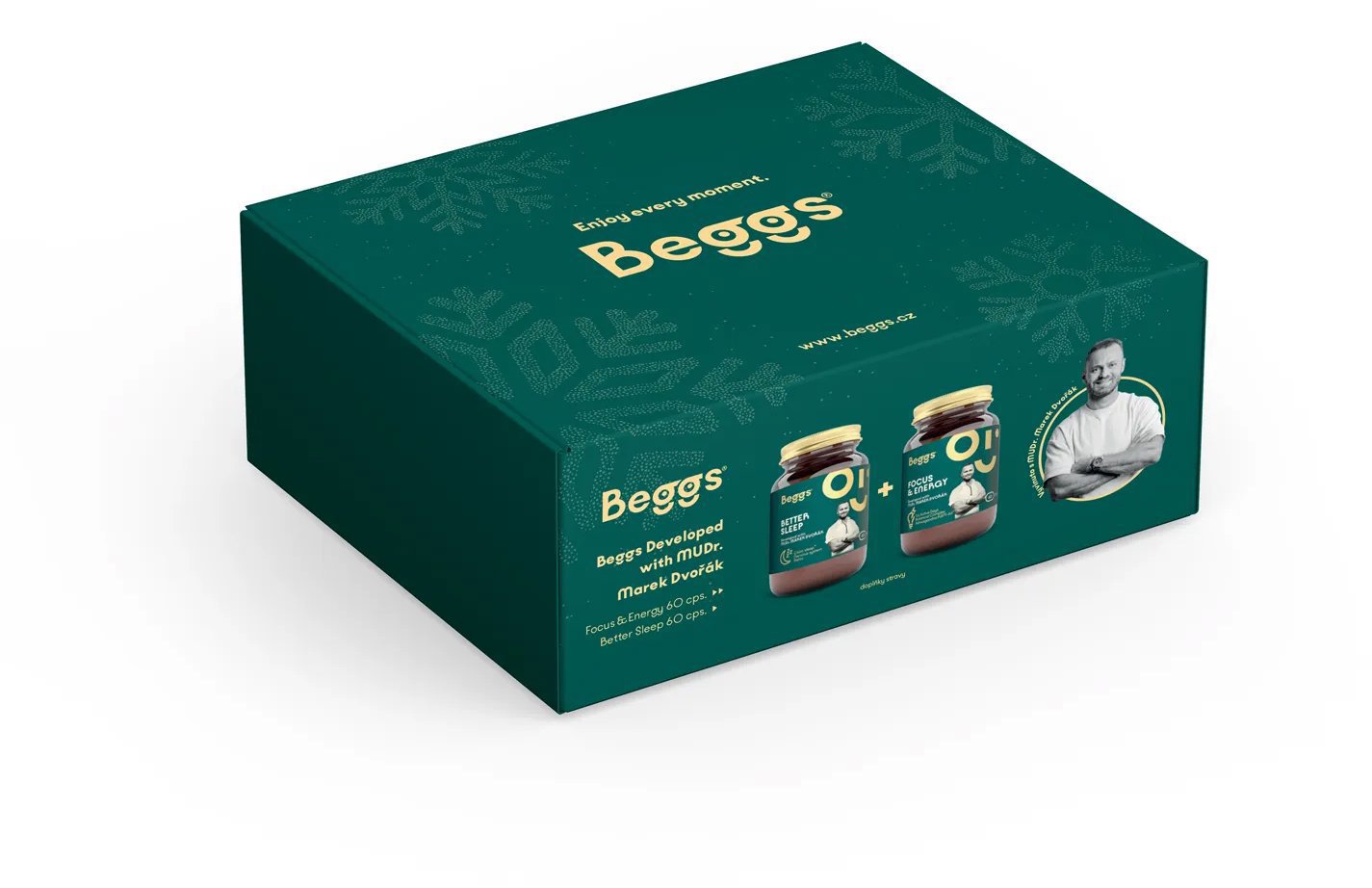 Beggs Developed with MUDr. Marek Dvořák (60 kapslí + 60 kapslí)