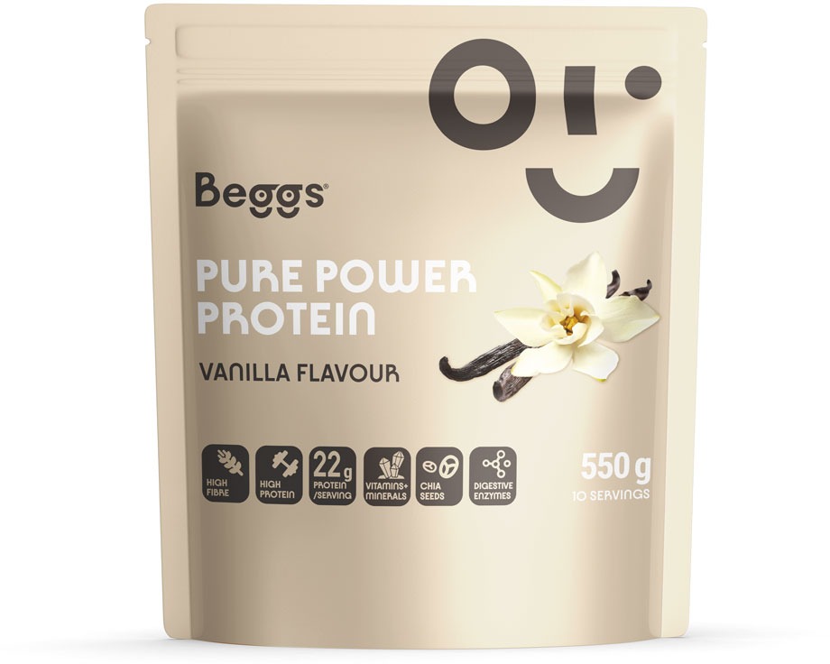 Beggs Pure Power Protein Vanilla 550 g