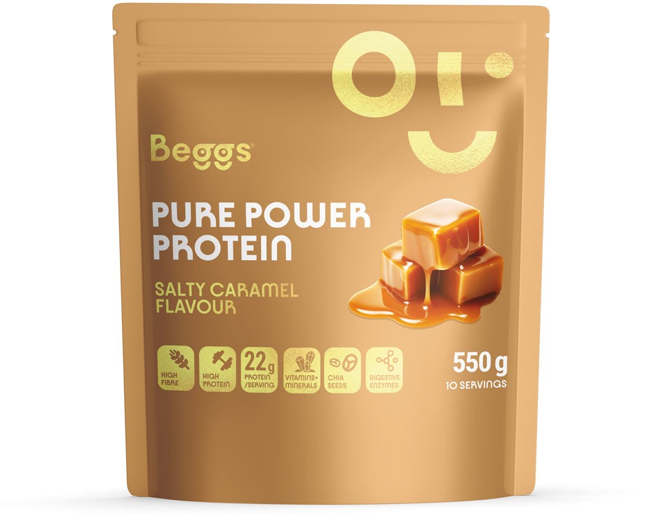 Beggs Pure Power Protein Salty Caramel 550 g