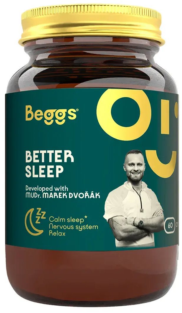 Beggs Better Sleep Developed with Marek Dvořák 60 kapslí