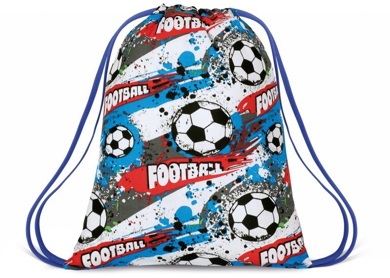 BELLATEX Sáček do školy 30 × 40 cm, 4221/040 fotbal