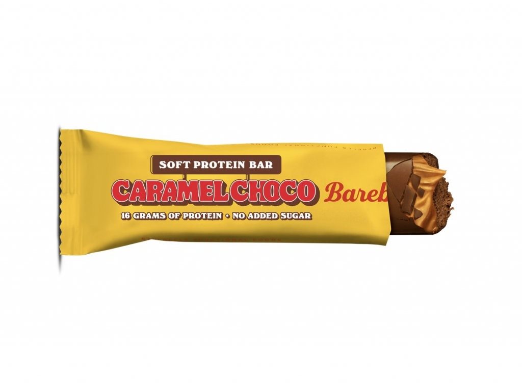 Barebells Soft Protein tyčinka karamel s čokoládou 55 g