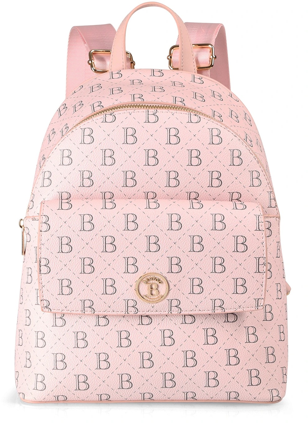 BERTOO Batoh Alessia pink logo