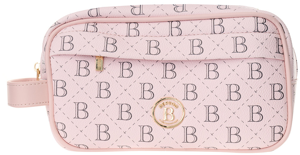 BERTOO Kosmetická taška Nicola pink logo