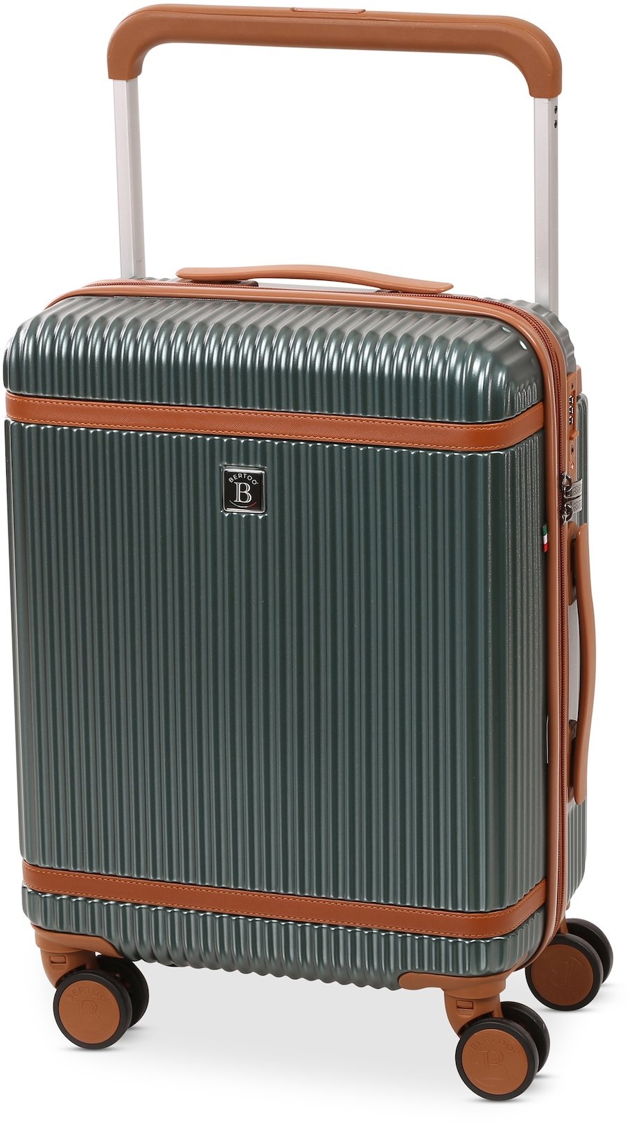 Bertoo Napoli Cestovní kufr zelený 38 l
