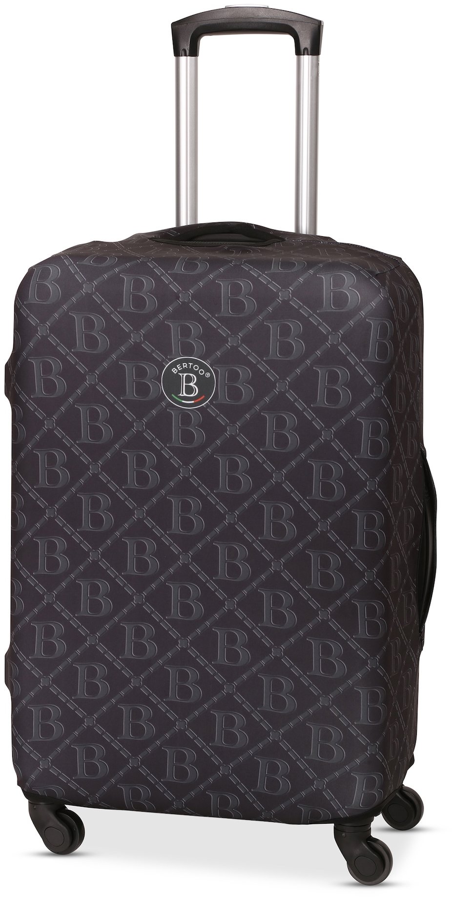 Bertoo Obal na cestovní kufr - black/grey velikost M