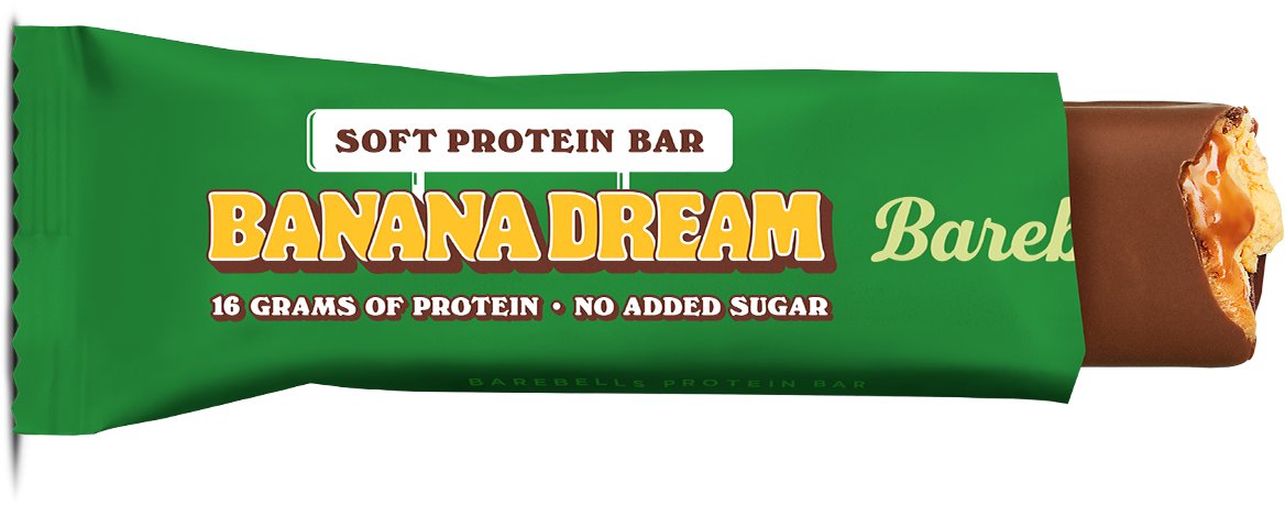 Barebells Soft Protein tyčinka Banana Dream 55 g
