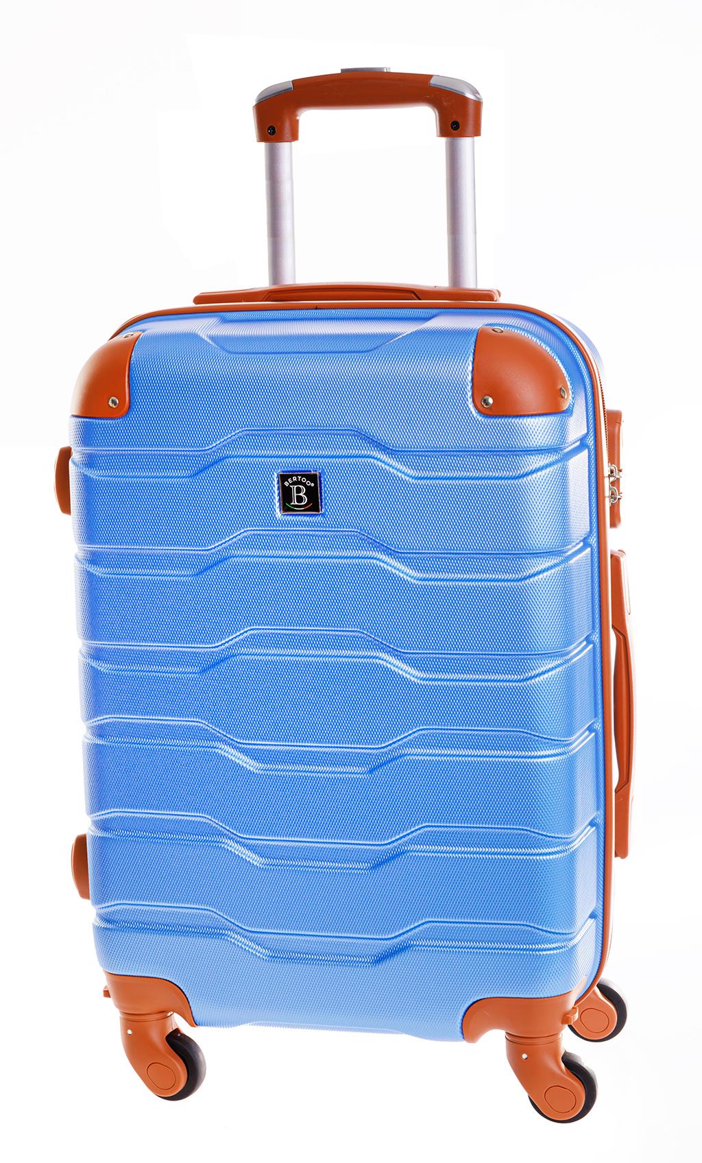Bertoo Firenze Cestovní kufr, modrý 63 l