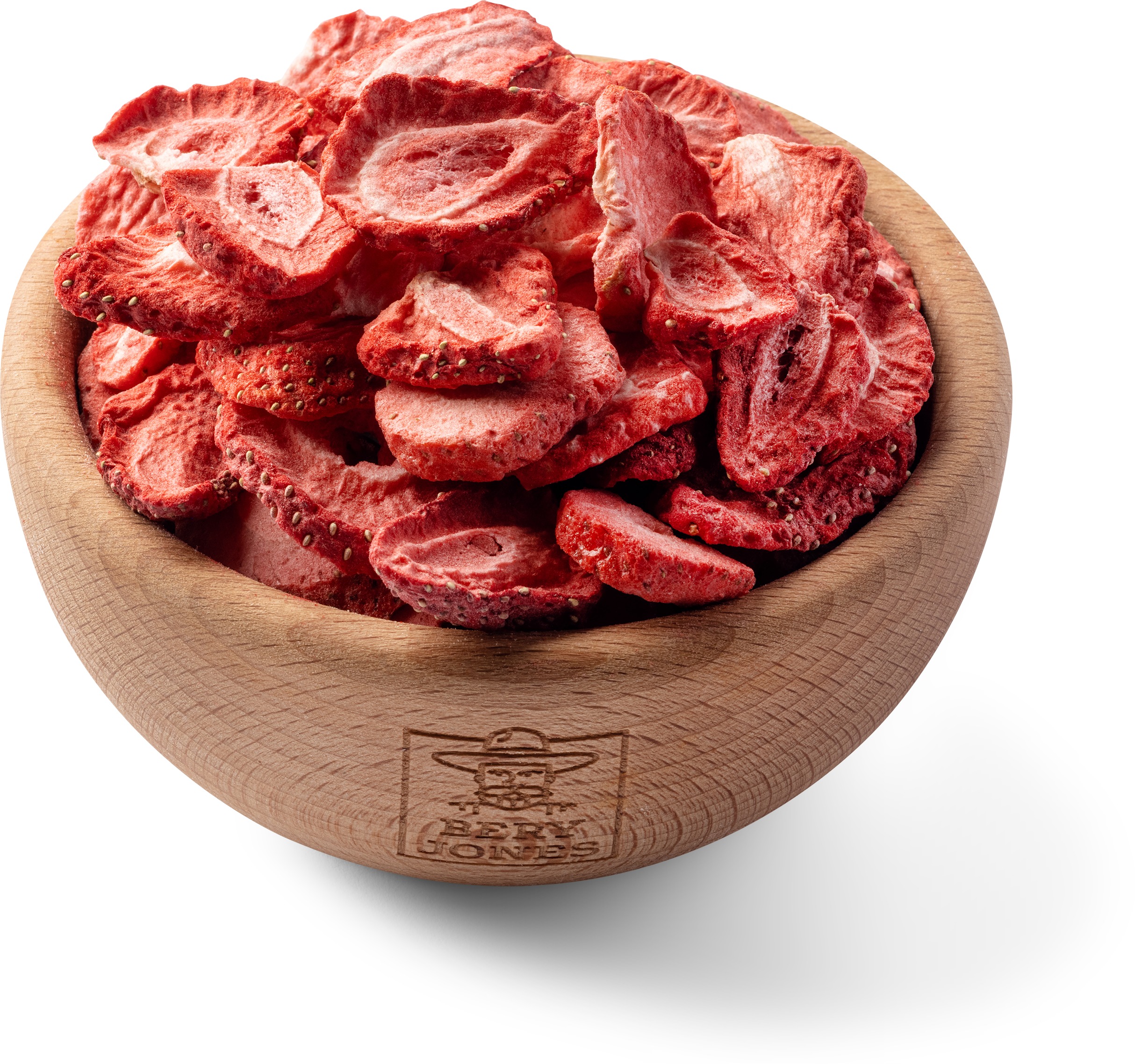 Bery Jones Jahody plátky lyofilizované 80g