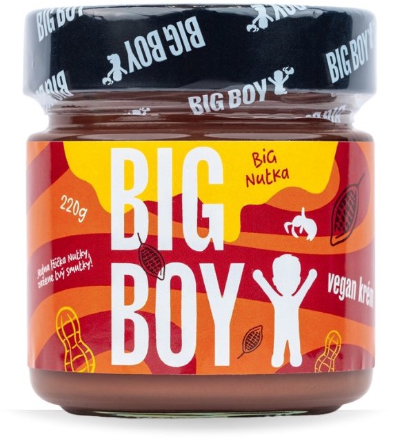 BIG BOY Big Nutka - Arašídový krém s kakaem 220 g