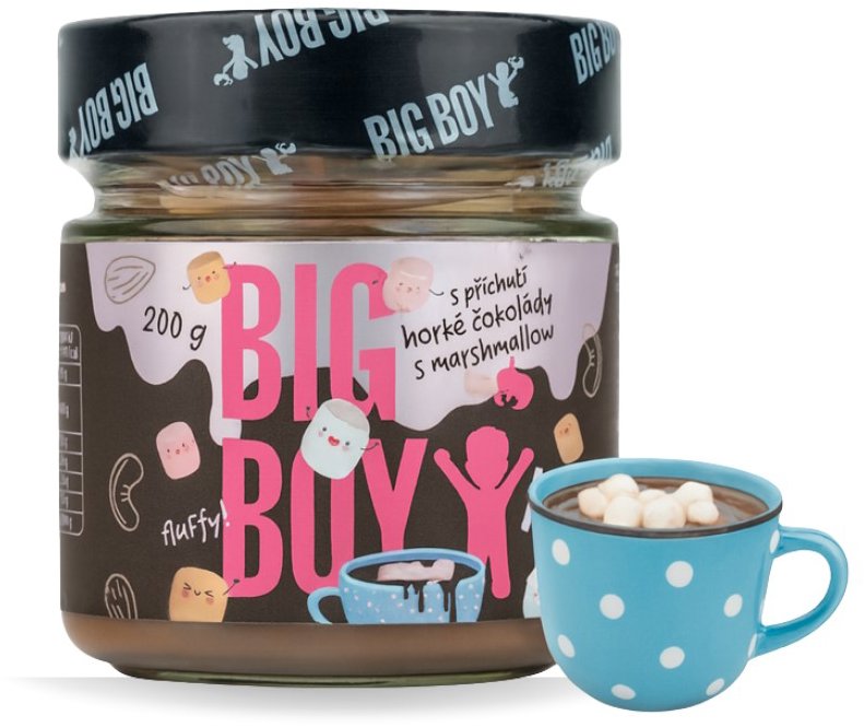 BIG BOY Krém kakao s marshmallow 200 g