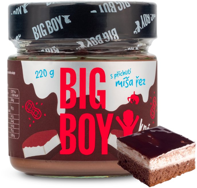 BIG BOY Krém s příchutí Míša řezu 220 g
