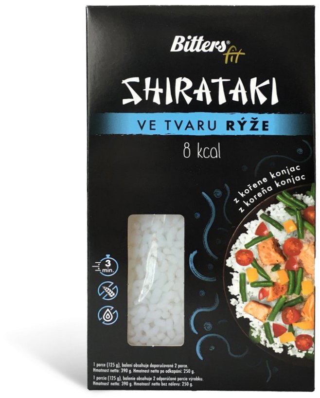 Bitters Shirataki FIT rýže 390 g