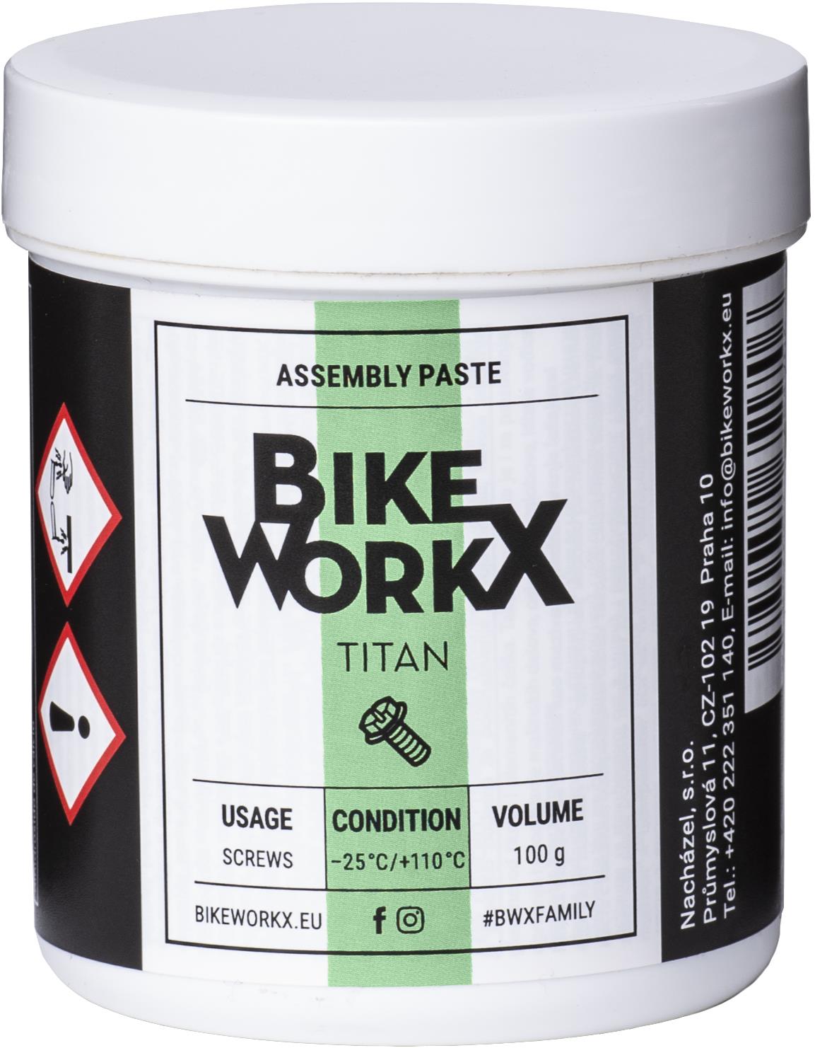 BikeWorkx Titan Assembly Paste 100 g