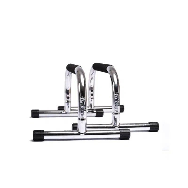 Lebert Parallettes Chrome + Band