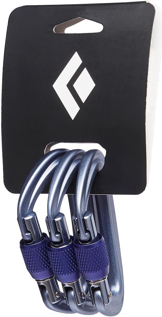 Black Diamond Liteforge Screwgate 3pack Grey