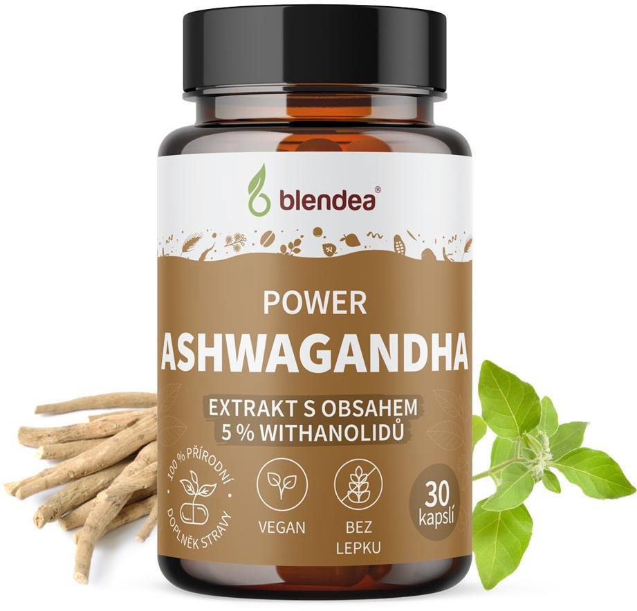 Blendea Ashwagandha extrakt, 30 kapslí