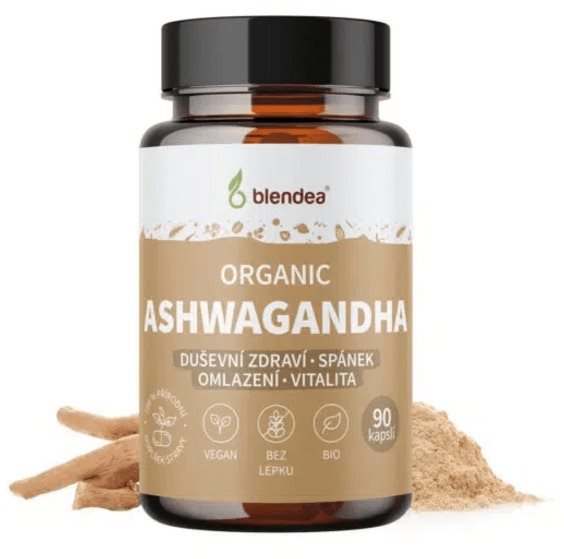 Blendea Ashwagandha, 90 kapslí