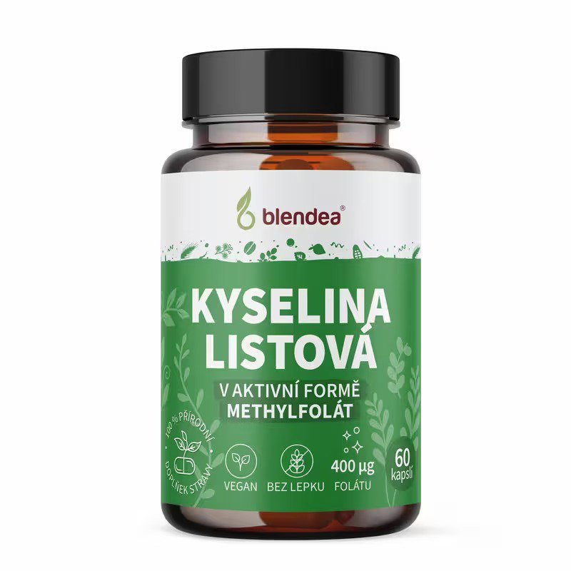 Blendea Kyselina listová Methylfolát 60 kapslí