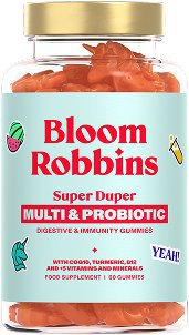 Bloom Robbins Probiotika s vitamíny pro zlepšení trávení, 60 gummies