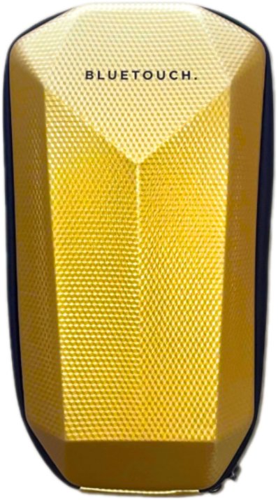 BlueTouch voděodolný batoh na řídítka pro elektrokoloběžky, zlatý, 4 l