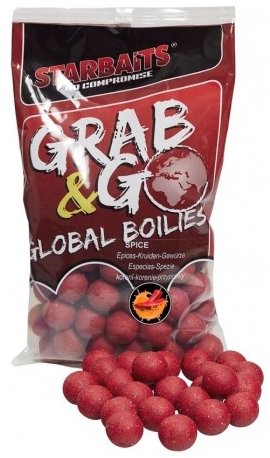 Starbaits Boilies Global Spice 800 g 24 mm