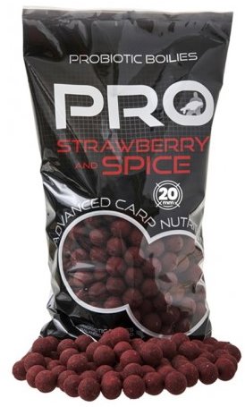 Starbaits Boilies Pro Strawberry Spice 2 kg 14 mm