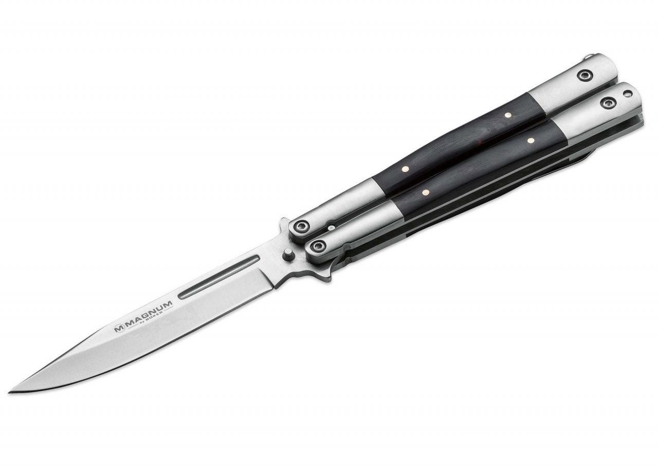 Böker Magnum Balisong Wood