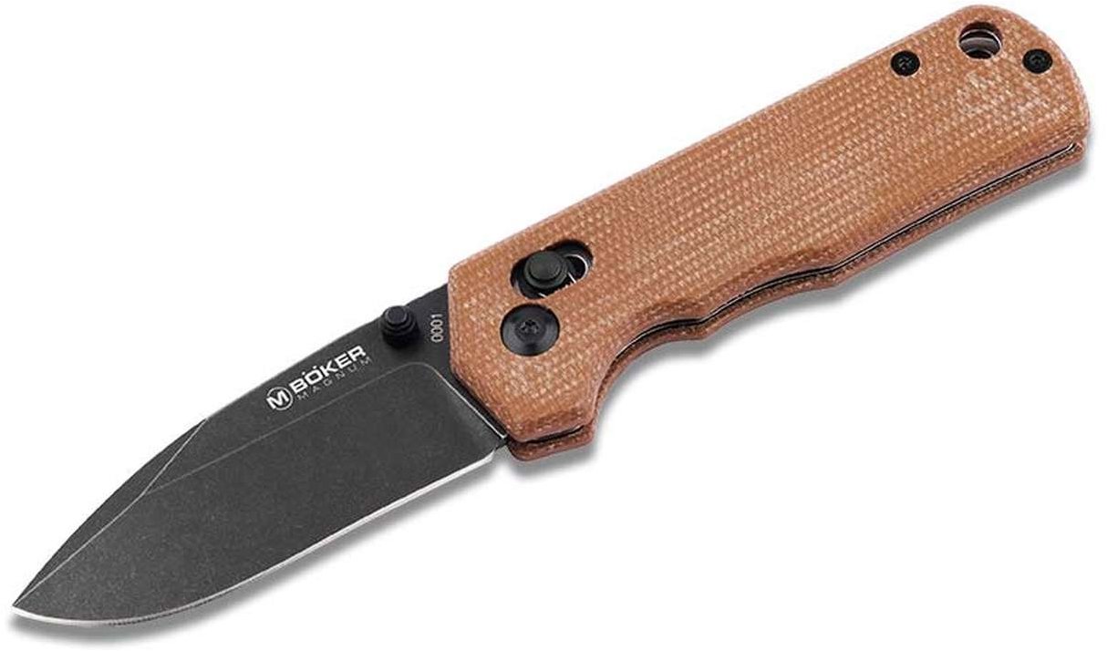 Böker Böker Magnum Rockstub Brown Micarta
