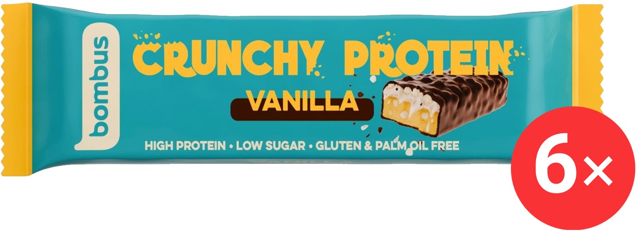 Bombus Crunchy Vanilla 6 x 50 g
