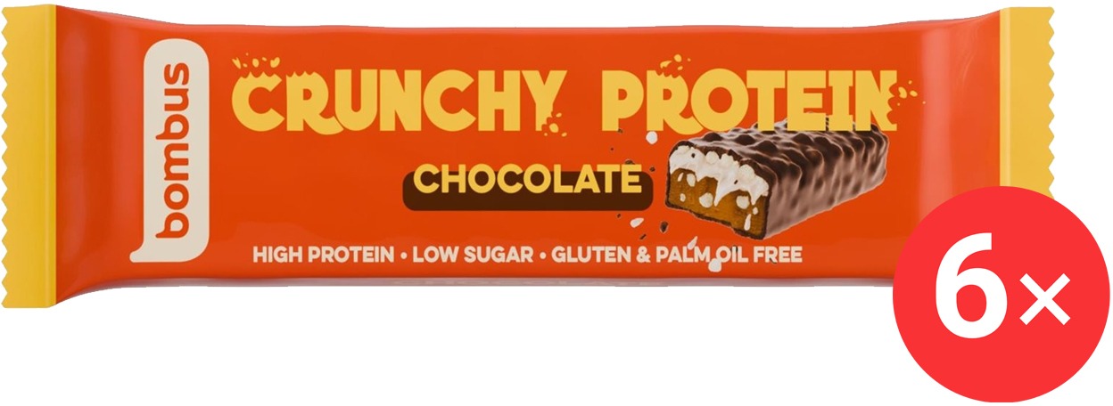 Bombus Crunchy Chocolate 6 x 50 g