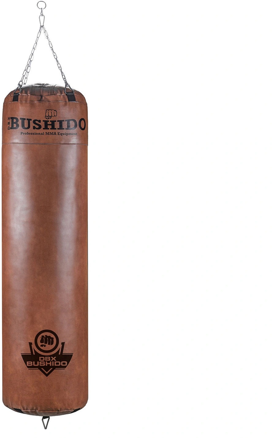 DBX BUSHIDO Retro boxovací pytel Spartan 150 × 40 cm, 50 kg