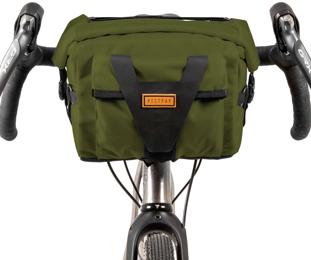 Restrap Brašna na řídítka Bar Pack - olive