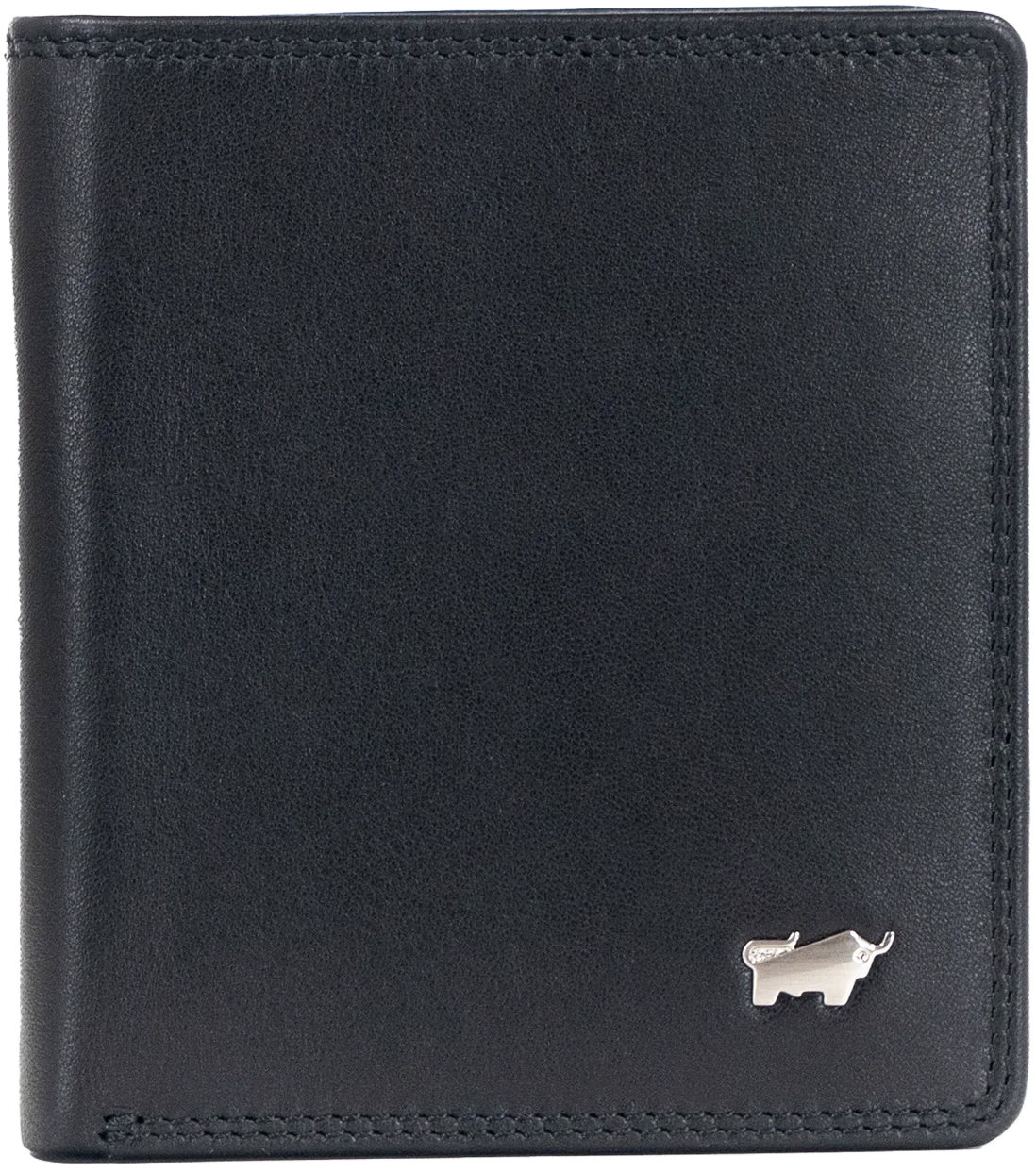Braun Büffel Golf Rfid Carré wallet with 6 card slots, black