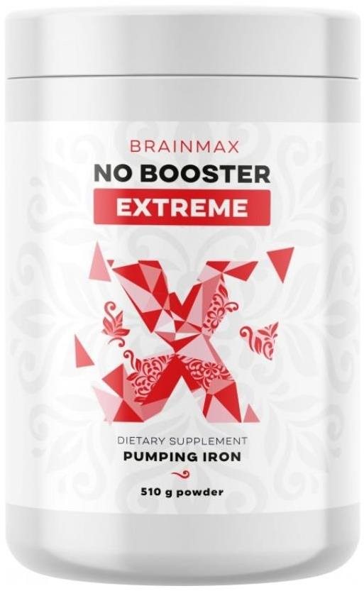BrainMax NO Booster Extreme, Arginin, Citrulin, Ornitin, 510 g