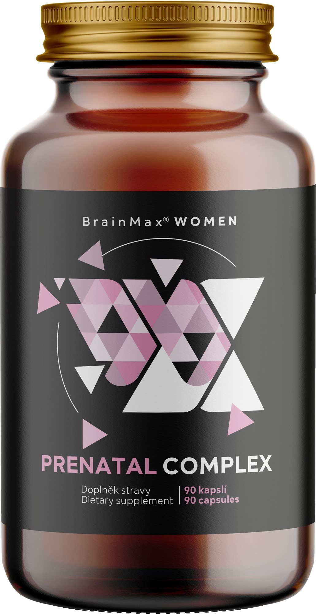 BrainMax Prenatal Complex, 90 rostlinných kapslí